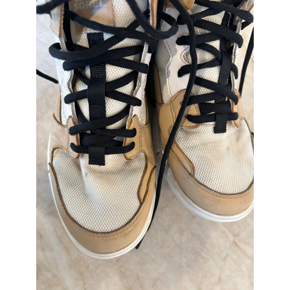 Women's Sorel Explorer II Athletic Shoes Size 9 Beige and White - Picture 5 of 13